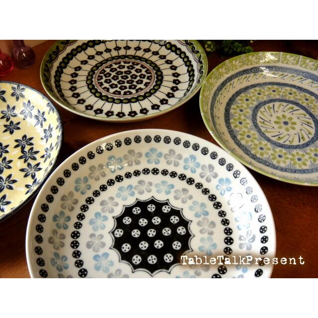 ★ポタリーフィールドスープカレー皿5枚セット　ギフトにもオススメ♪美濃焼き国産　南仏北欧風デザイン　食器雑貨通販【RCP】 | 