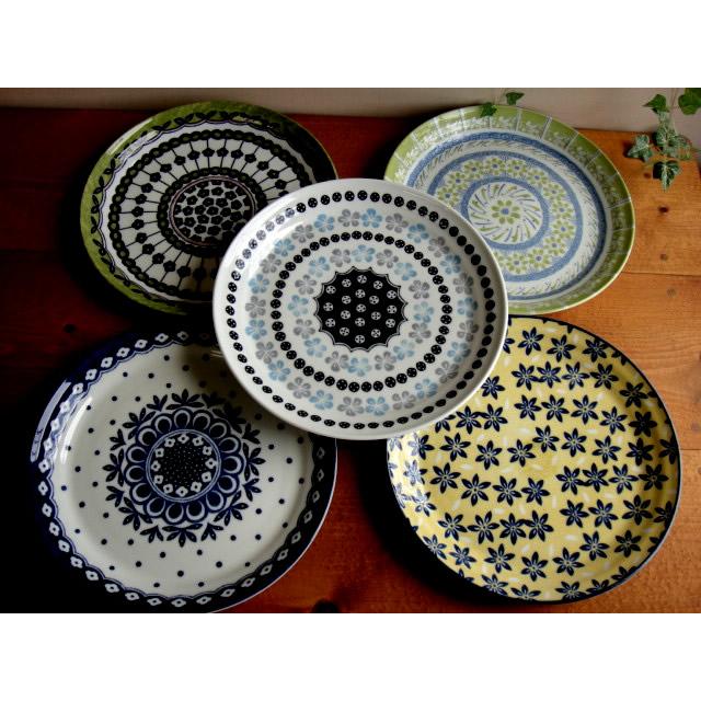 ★ポタリーフィールドパスタ皿5枚セット　大皿　ギフトにもオススメ♪美濃焼き国産　南仏北欧風デザイン　食器雑貨通販【RCP】 | 