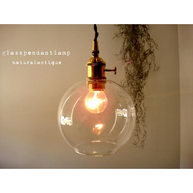 ★真鍮アンティークカフェ風ガラスペンダントランプ　天井照明間接照明LED電球使用可能143　雑貨通販【RCP】 | 