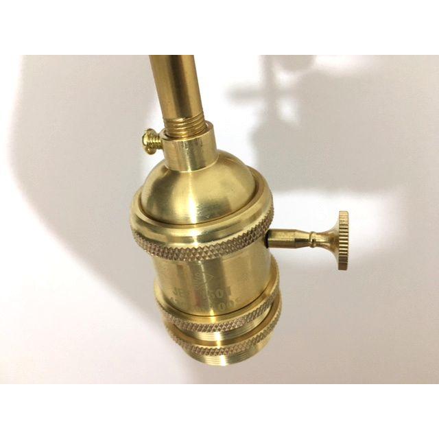 ★アンティークカフェモダン●真鍮ブラケットランプU型スイッチ付ギャラリー付 E26口金 LED対応壁用ランプ 水道管風 アンティークシャビーレトロ工業作業 |  | 07