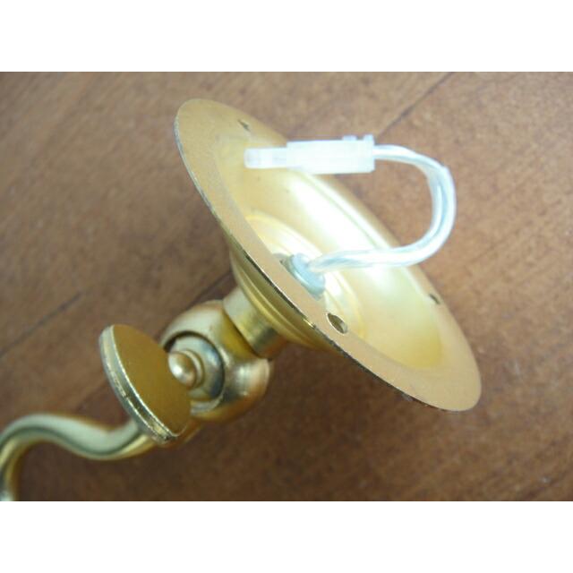 ★アンティークカフェモダン●真鍮ブラケットランプU型スイッチ付ギャラリー付 E26口金 LED対応壁用ランプ 水道管風 アンティークシャビーレトロ工業作業 |  | 02