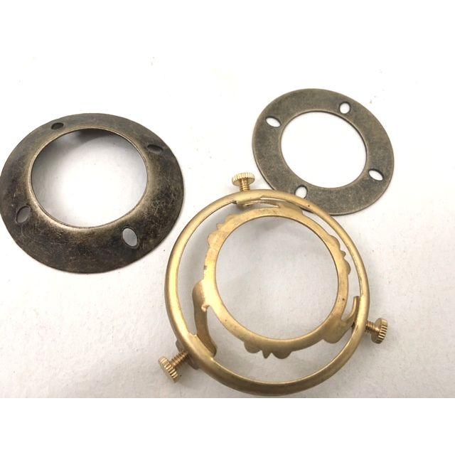 ★アンティークカフェモダン●真鍮ブラケットランプU型スイッチ付ギャラリー付 E26口金 LED対応壁用ランプ 水道管風 アンティークシャビーレトロ工業作業 |  | 04