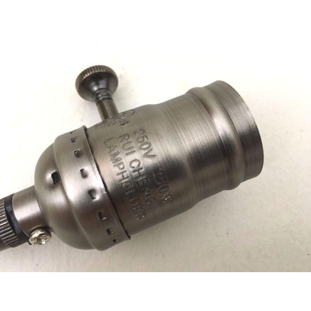 ノスタルジックSVシルバー風塗装銀 E26ソケットランプシェード1灯 アルミ製真鍮風塗装 ペンダントランプ灯具/LED電球対応 |  | 01