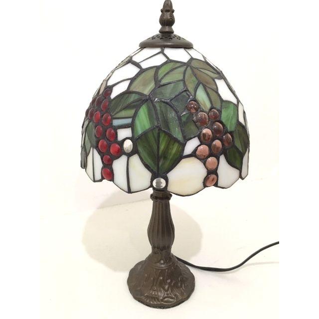 最安値挑戦中★ステンドグラス　スタンドランプ803　ブドウ　ブラウン　フロアスタンドタイプ　テーブルランプ　葡萄 |  | 01