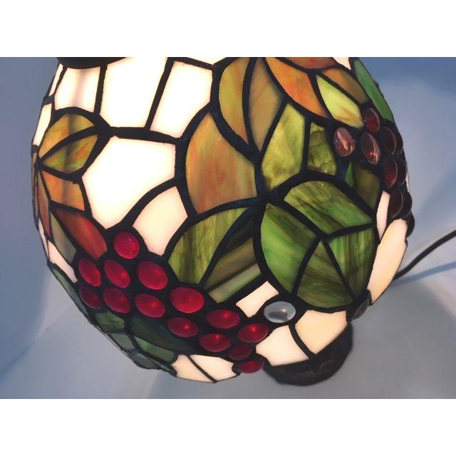 最安値挑戦中★ステンドグラス　スタンドランプ803　ブドウ　ブラウン　フロアスタンドタイプ　テーブルランプ　葡萄 |  | 02