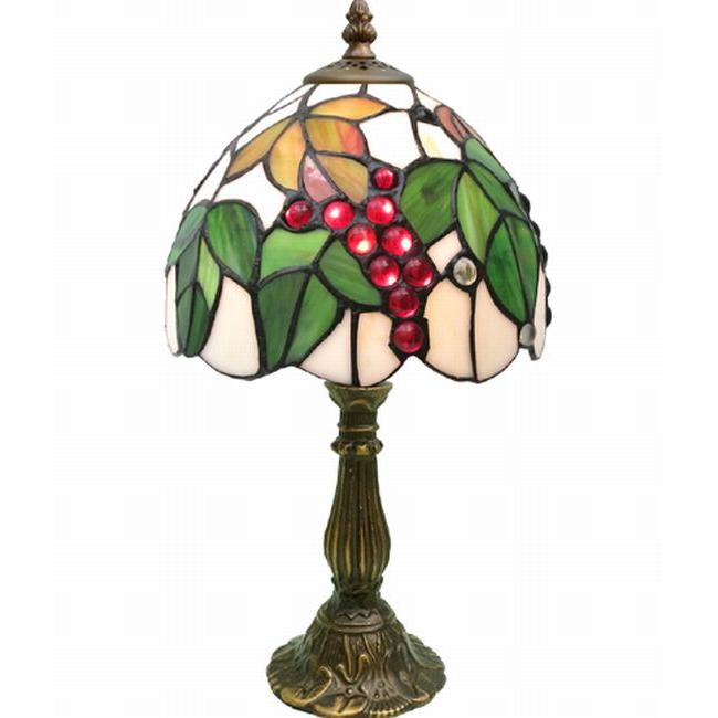 最安値挑戦中★ステンドグラス　スタンドランプ803　ブドウ　ブラウン　フロアスタンドタイプ　テーブルランプ　葡萄 |  | 04