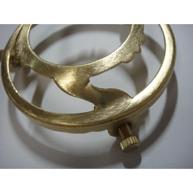 ★真鍮製ギャラリー3点ネジ　E26用　ペンダントランプのパーツ部品【RCP】 |  | 02