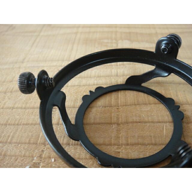 ★ギャラリー3点ネジ　ブラック　E26用　黒　ペンダントランプシェードホルダーステンドグラス照明フロアランプ灯具のパーツ部品【RCP】 |  | 02