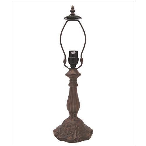 最安値挑戦中☆ステンドグラス専用ランプベース ブラウン フロア