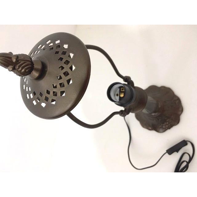 最安値挑戦中★ステンドグラス専用ランプベース　ブラウン　フロアスタンドタイプ　テーブルランプ　シェード用フレーム |  | 01
