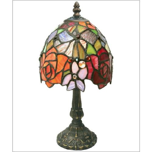 最安値挑戦中★ステンドグラス専用ランプベースH34　E12　ブロンズダークブラウン　フロアスタンドタイプ　テーブルランプ　シェード用フレーム卓上照明 |  | 04