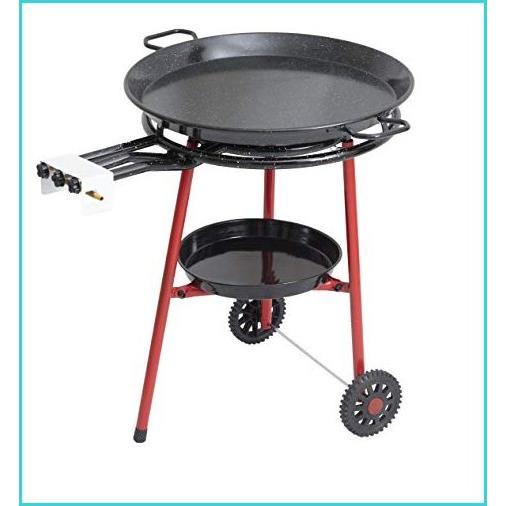 本店は Mabel Home Paella Pan Paella Burner And Stand Set On Wheels Complete Paella Kit For Up To Servings 23 65 Inch Gas Burner 25 60 In 訳ありセール格安 Teslaimagem Com Br