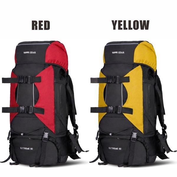 [HAWK GEAR(ホークギア)] バックパック 80L 大容量 防水 アウトドア 防災 災害 登山 旅行 レインカバー ザック |  | 13