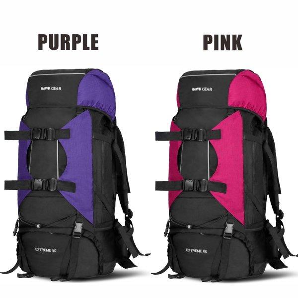 [HAWK GEAR(ホークギア)] バックパック 80L 大容量 防水 アウトドア 防災 災害 登山 旅行 レインカバー ザック |  | 15