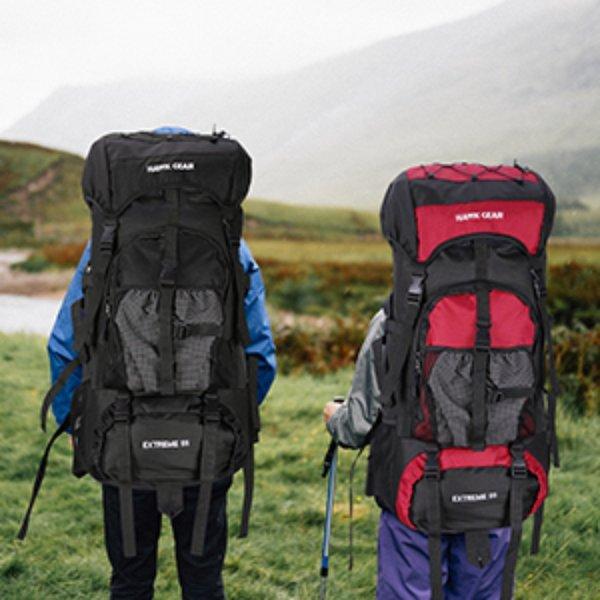 [HAWK GEAR(ホークギア)] バックパック 55L 防水 大容量 レインカバー ザック 長期旅行 防災 災害 レインカバー ザック |  | 11