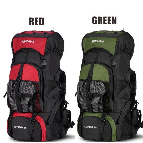 [HAWK GEAR(ホークギア)] バックパック 55L 防水 大容量 レインカバー ザック 長期旅行 防災 災害 レインカバー ザック |  | 13