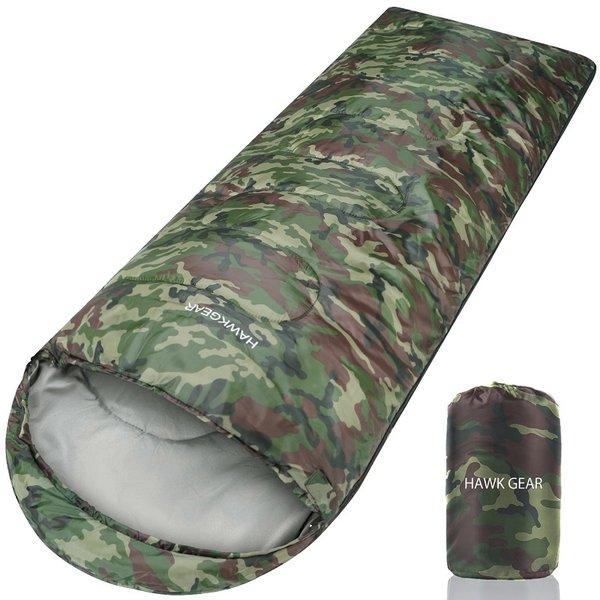 HAWK GEAR(ホークギア) 0度耐寒 寝袋 封筒型 迷彩柄 カモフラ 簡易防水加工済 |  | 14