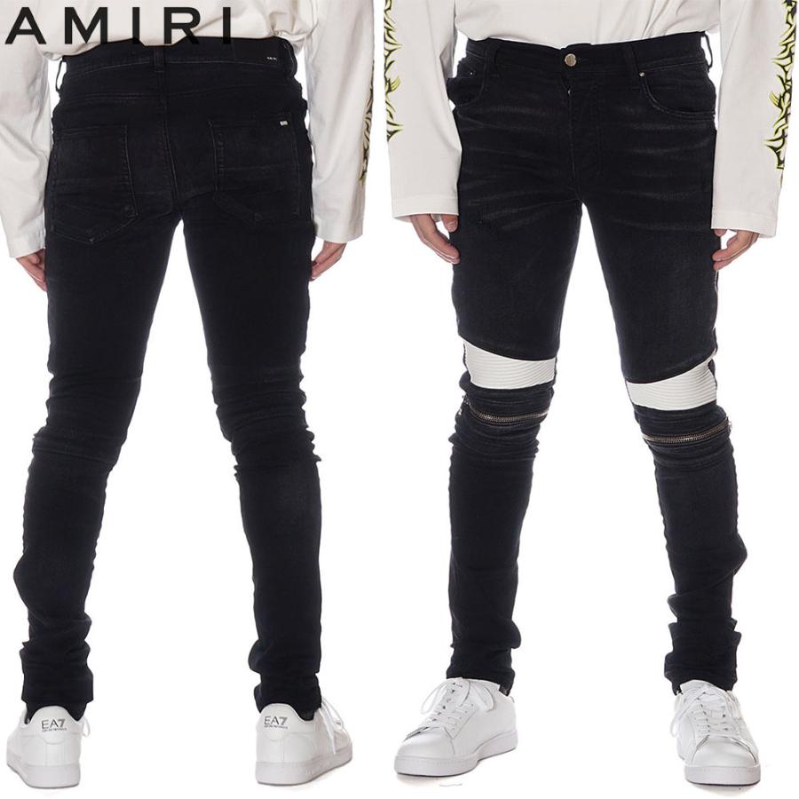 AMIRI アミリ ジーンズ ブラックデニム メンズ ブラック MDS019 AMIRI アミリ ジーンズ ブラックデニム メンズ ブラック MDS019