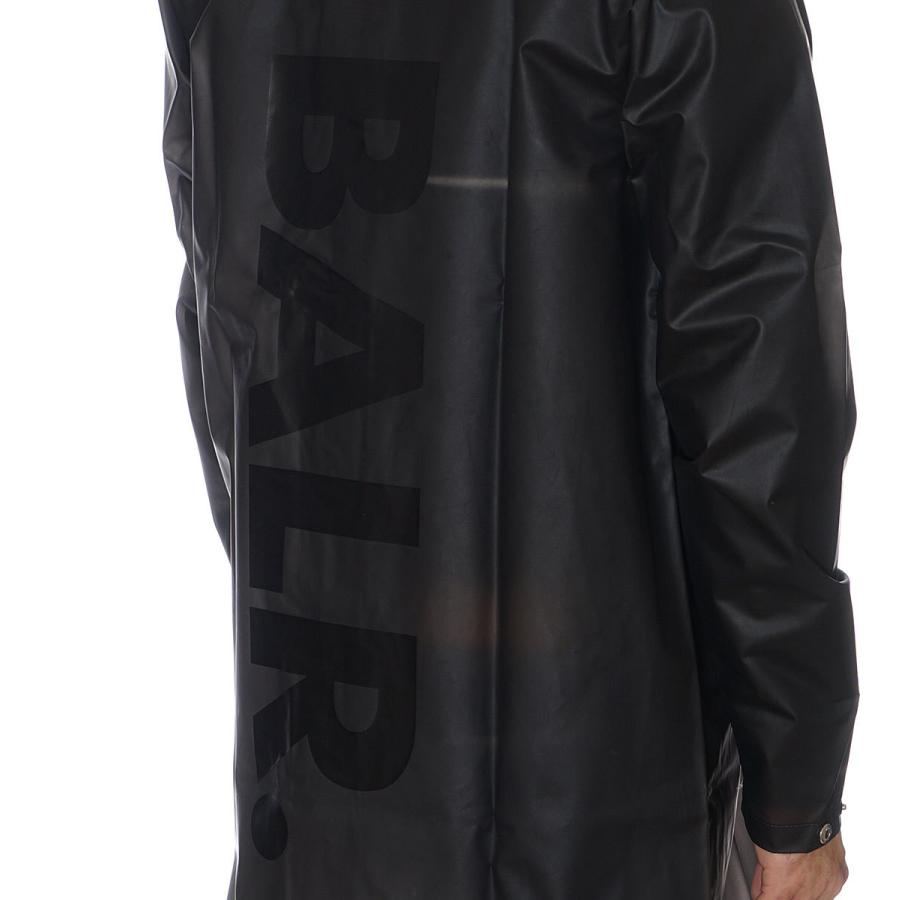BALR. ボーラー ゴム素材 ベンチコート 防水 メンズ ビッグロゴ BALR. ボーラー ゴム素材 ベンチコート 防水 メンズ ビッグロゴ