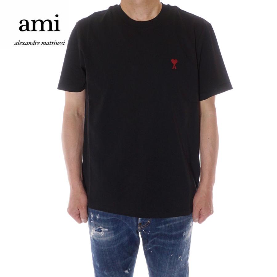 【新品、未使用】アミ パリス ami 半袖シャツ アミ・パリス de Coeur ロゴ 刺繍 半袖シャツ 4色兼用 男女兼用