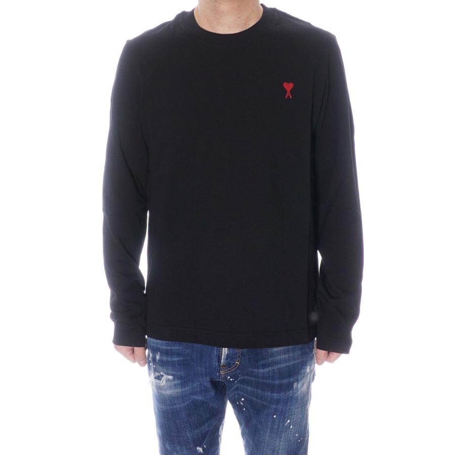 【即発】AMI ロングTシャツ 長袖 ロンT BFUTS235.724 100 並行輸入品 アミ AMI ロングTシャツ 長袖 ロンT ユニセックス