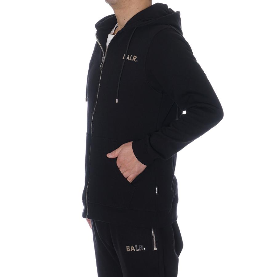 新品】BALR ボーラー セットアップ 上下 スウェット パーカー ブラック黒-