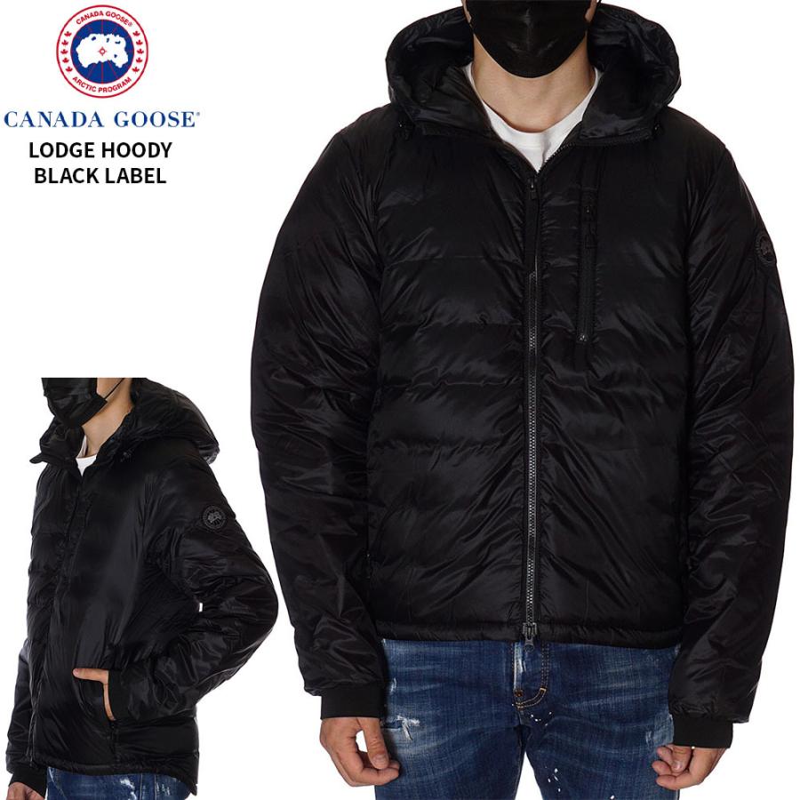 カナダグース ブラックレーベル CANADA GOOSE Black Label ダウンジャケット メンズ ブラック 5078MB LODGE