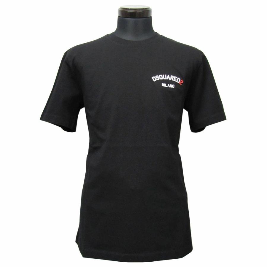 DSQUARED2 Tシャツ 半袖 メンズ S74GD1400 900 DSQUARED2 並行輸入品 ディースクエアード Tシャツ 半袖 メンズ