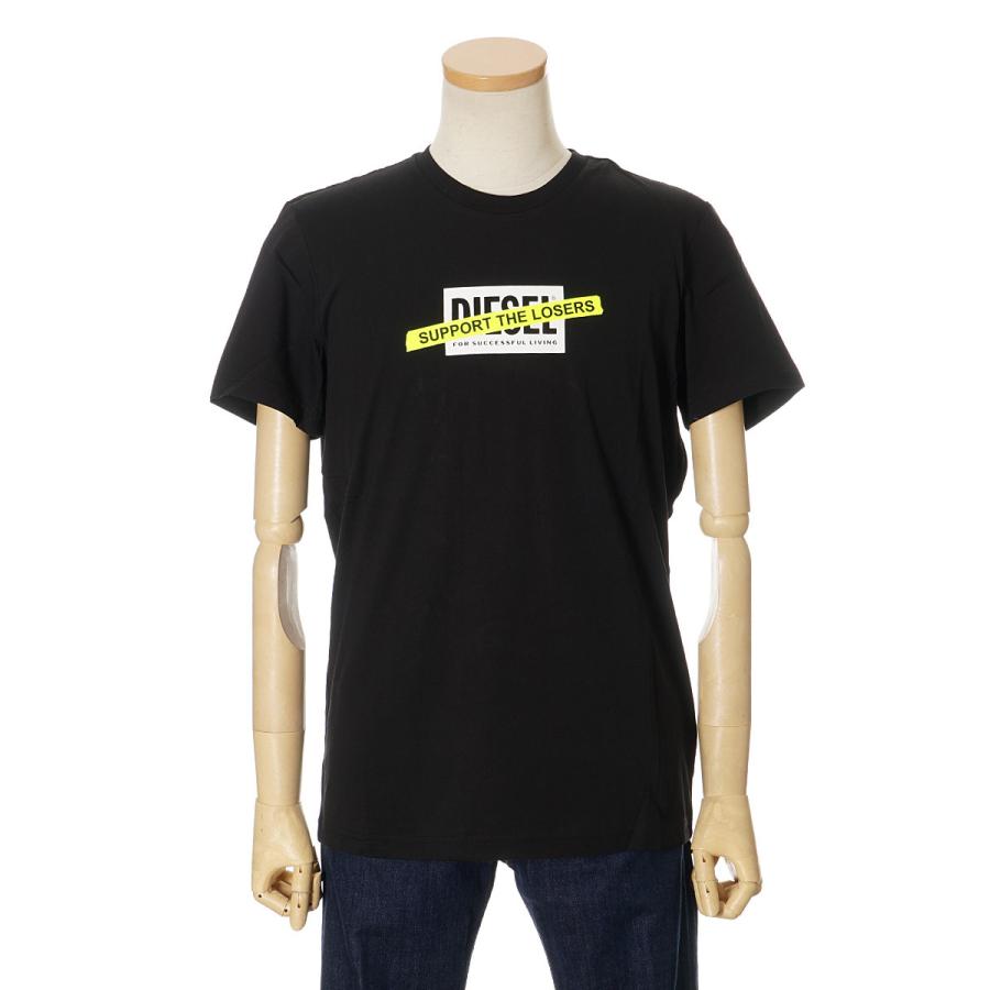 ディーゼル Tシャツ 半袖 メンズ Diesel ホワイト ブラック A 0hayu 21年春夏新作 Dim セレクトテイストyahoo 店 通販 Yahoo ショッピング