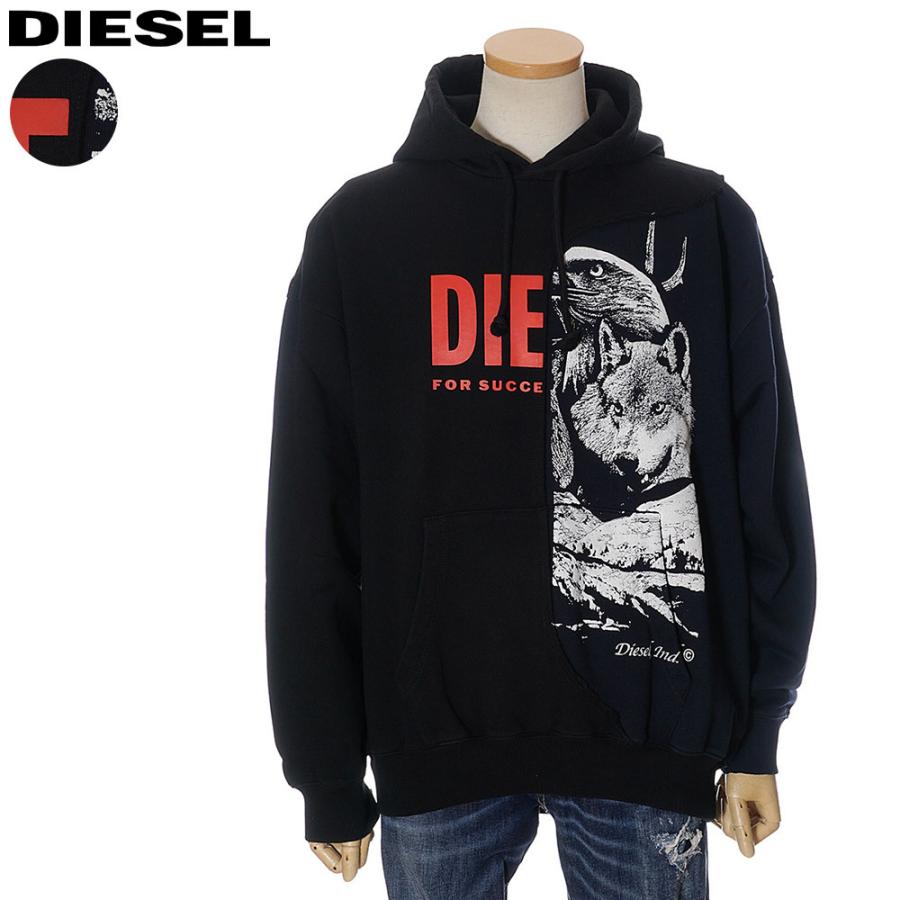 DIESEL ディーゼル パーカー