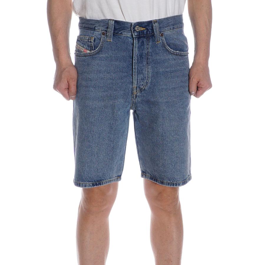 DIESEL ディーゼル デニム ハーフパンツ メンズ キナリ ブルー DIESEL ディーゼル デニム ハーフパンツ メンズ キナリ ブルー