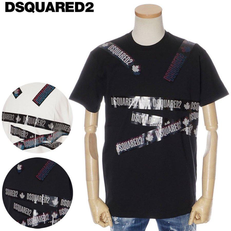 ディースクエアード DSQUARED2 Tシャツ 半袖 メンズ トップス ロゴ ブランド ティーシャツ S74GD0560 S22427