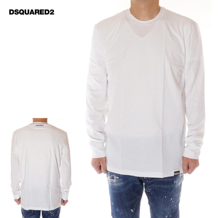 【即発】DSQUARED2 UNDER WEAR ロングTシャツ D9M105460 001 DSQUARED2 ディースクエアード アンダーウェアライン UNDER WEAR