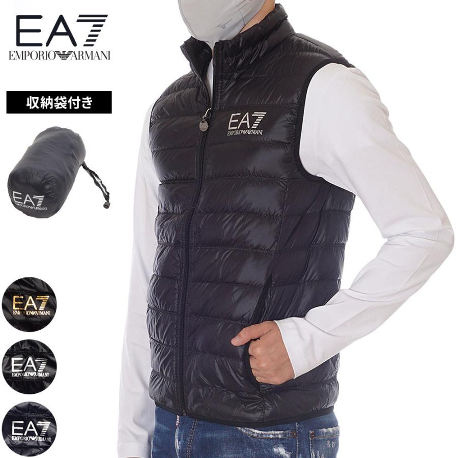 EMPORIO ARMANI ダウン ベスト フード付き エンポリオアルマーニ EMPORIO ARMANI エンポリオ アルマーニ EA7 ダウン ダウンベスト