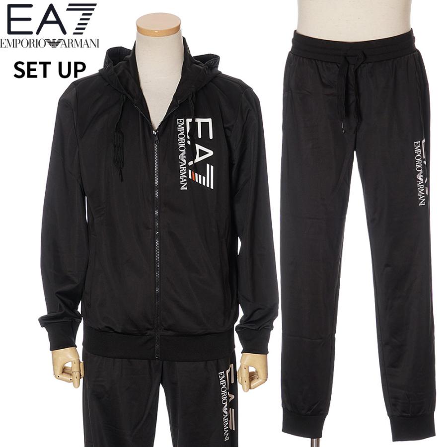 エンポリオアルマーニ セットアップ メンズ Emporio Armani Ea7 ジャージ 上下 パーカー パンツ ブラック 6hpv51 Pj08z Eam セレクトテイストyahoo 店 通販 Yahoo ショッピング
