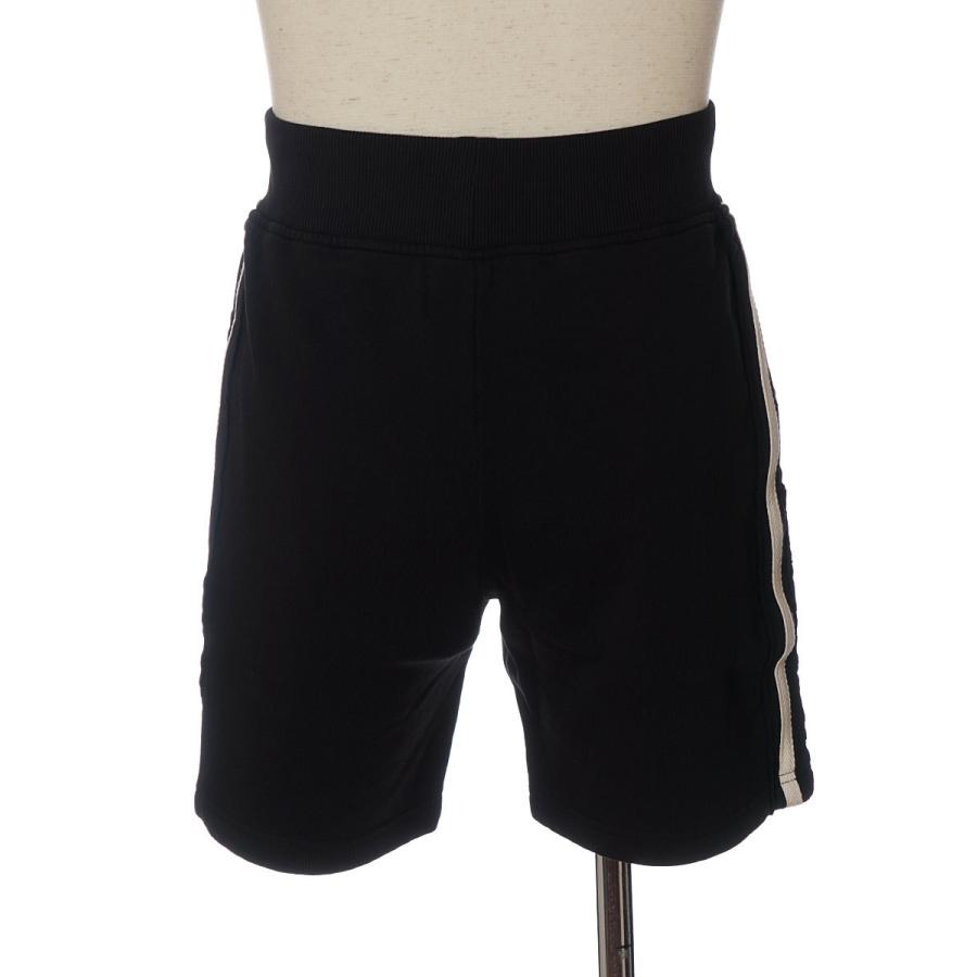 ハイドロゲン セットアップ メンズ HYDROGEN 上下 サイドライン ジップパーカー スウェット ハーフパンツ 股下18cm ハイドロゲン S： 股上33cm