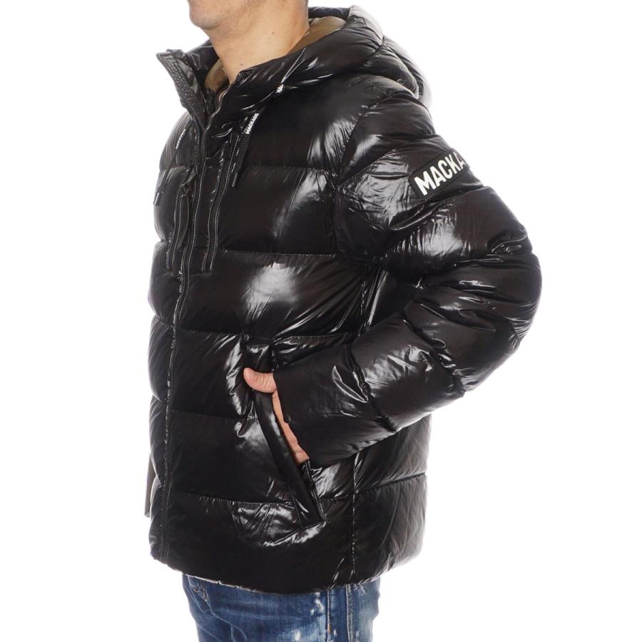 MACKAGE ブラックダウンジャケット 38 Mackage 並行輸入品 マッカージュMACKAGE ダウンジャケット