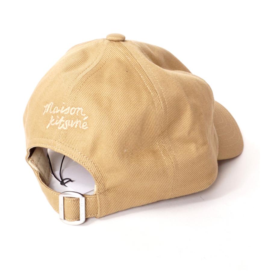 MAISON KITSUNE メゾン キツネ キャップ 帽子 ベージュ MAISON KITSUNE メゾン キツネ キャップ 帽子 ベージュ