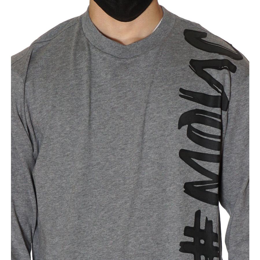 モンクレール グルノーブル MONCLER GRENOBLE ロングTシャツ 長袖 ロンT メンズ アイボリー グレー 097 8D00004 8390T 袖丈 肩幅 着丈 モンクレール グルノーブル GRENOBLE アイボリー グレー 8D00004