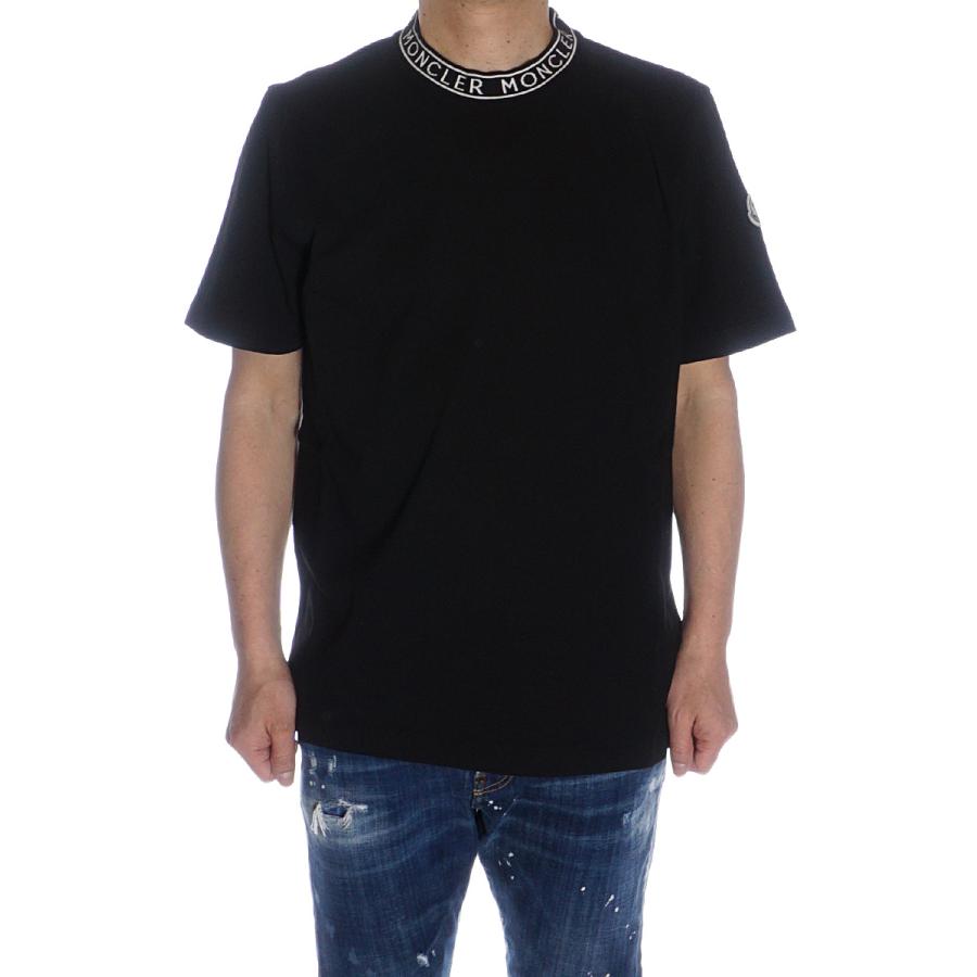 モンクレール MONCLER Tシャツ 半袖 メンズ ブラック 8C00012 8390T