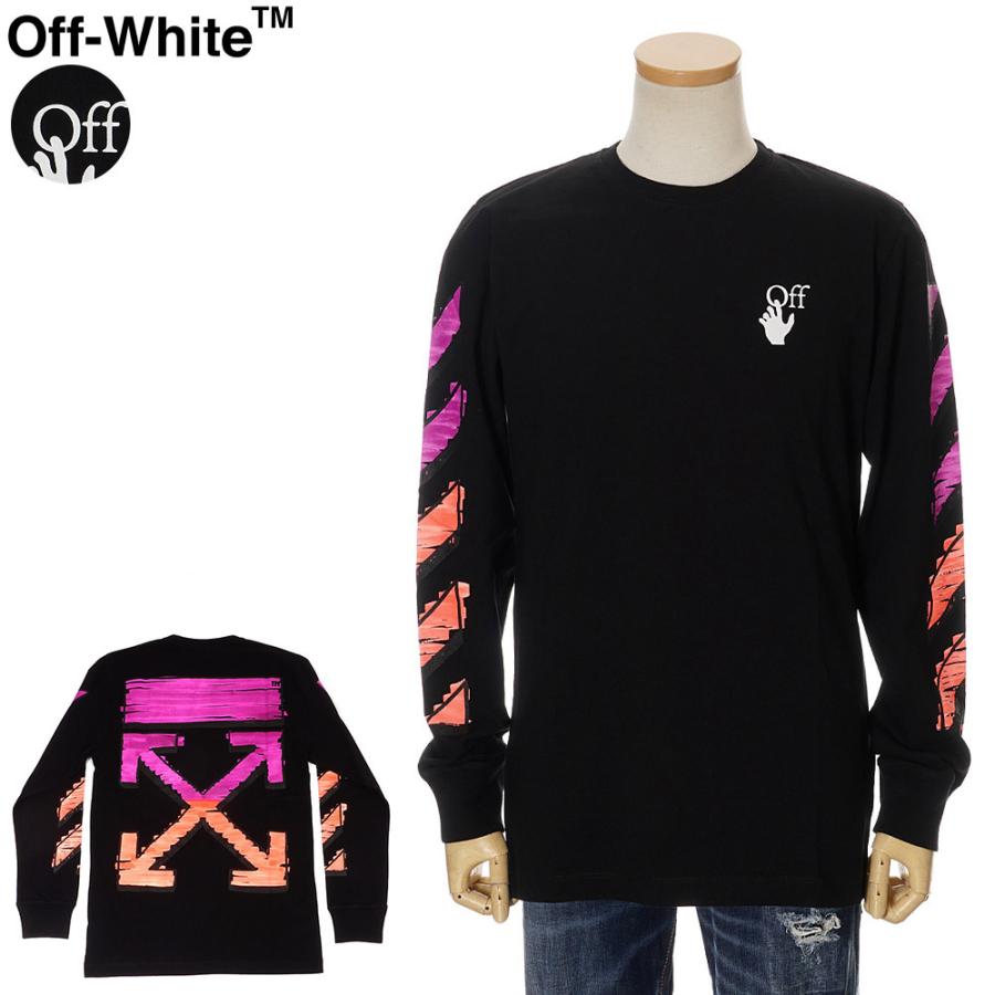 オフホワイト ロンt メンズ Off White マーカーロゴ ロングtシャツ 長袖 ブラック Omab001r21jer003 21年春夏新作 Owm セレクトテイストyahoo 店 通販 Yahoo ショッピング