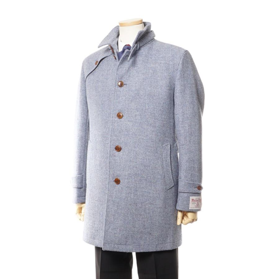 ハリスツイード コート Harris Tweed メンズ セットイン デザインカラー ハーフ Htk902 Stzht F セレクトテイストyahoo 店 通販 Yahoo ショッピング