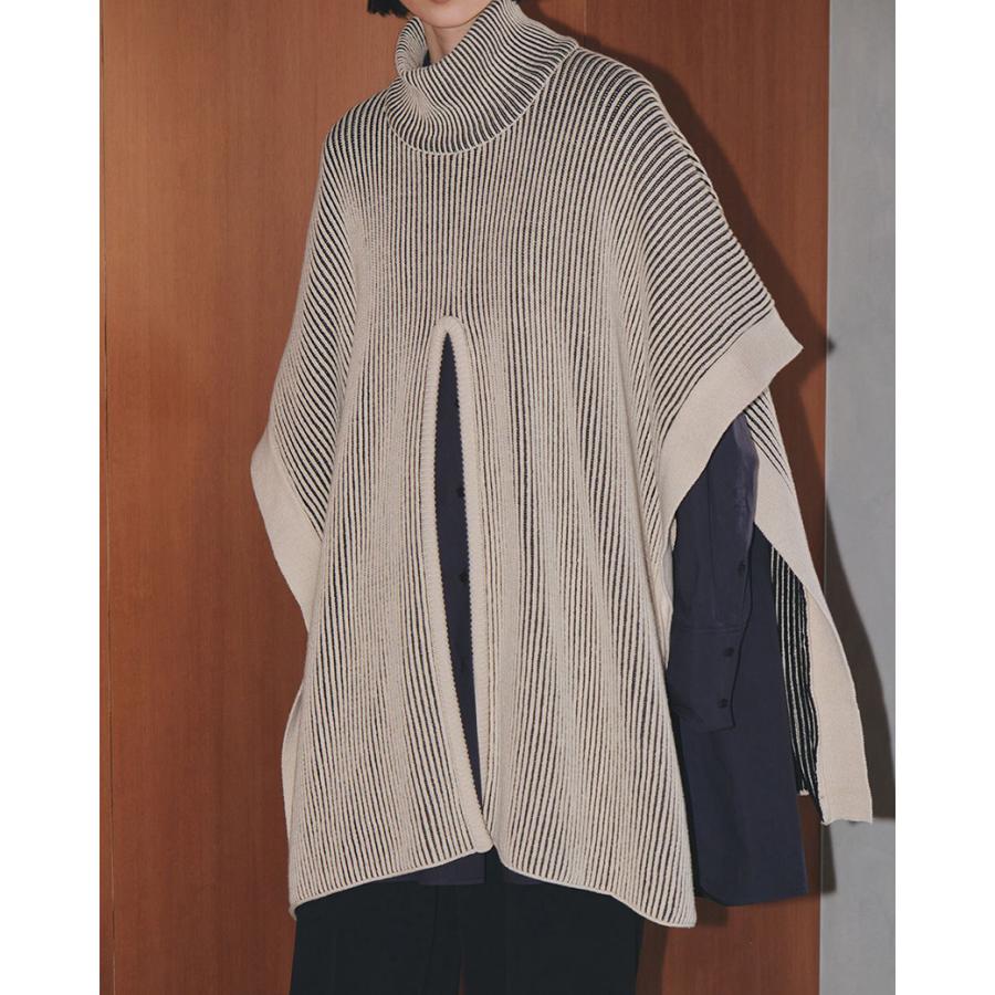 SALE50%OFF トゥデイフル TODAYFUL Bicolor Turtle Knit Cape バイ 