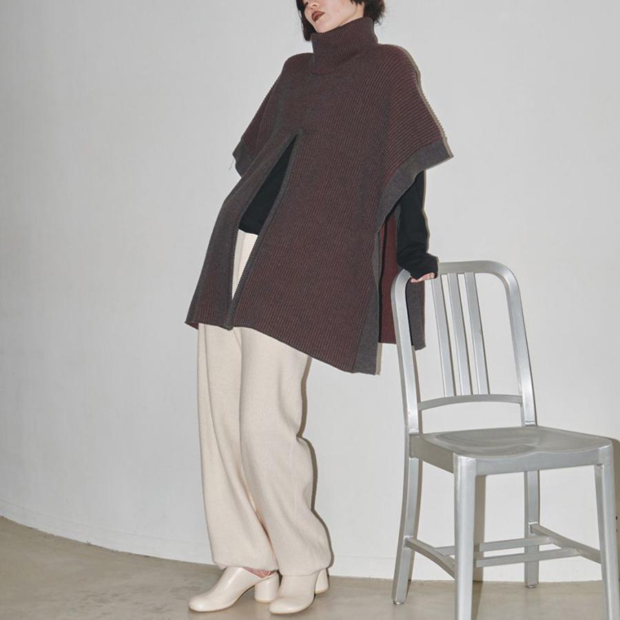 SALE50%OFF トゥデイフル TODAYFUL Bicolor Turtle Knit Cape バイ 