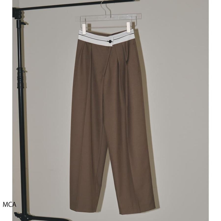 TODAYFUL トゥデイフル Front Slanting Trousers フロントスラン  