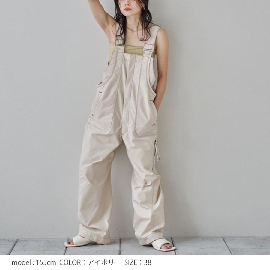 TODAYFUL トゥデイフル Frontzip Cotton Salopette フロントジップ