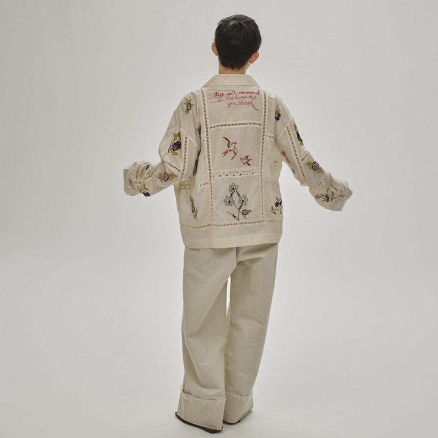 TODAYFUL Embroidery Patchwork Shirts エンブロイダリーパッチ TODAYFUL Embroidery Patchwork Shirts エンブロイダリーパッチ