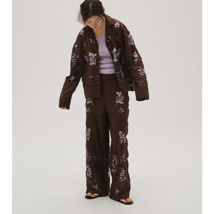 TODAYFUL エンブロイダリー　パッチワークシャツ TODAYFUL（トゥデイフル）の「【TODAYFUL/トゥデイフル】エン