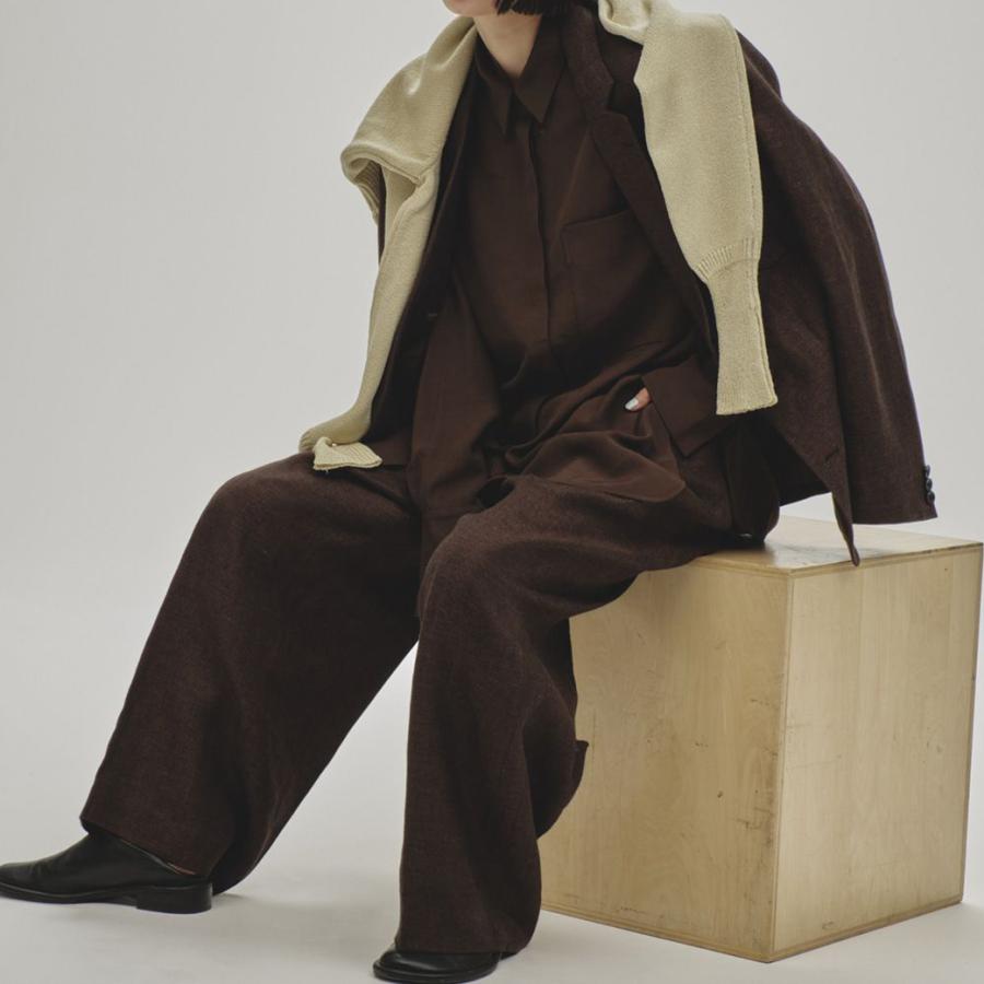 TODAYFUL トゥデイフル Tuck Linen Trousers タックリネントラウザーズ 