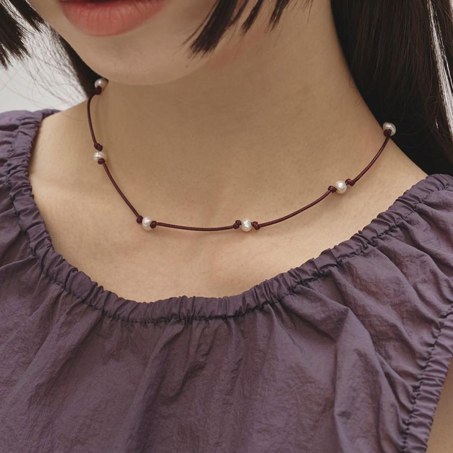 TODAYFUL トゥデイフル Cord Pearl Choker コードパールチョーカー 
